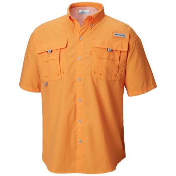 Columbia Overhemd Heren, PFG Bahama II Short Sleeve Oranje, 12BDCQKRH